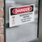 Signmission Renovation Work Do Not Enter Work Area Danger Sign, Vinyl Decal, 10in W x 7in L, 2PK OS-2PACK-DS-D-710-L-1752 - alternate 6